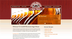 Desktop Screenshot of catskillmountainsugarhouse.com